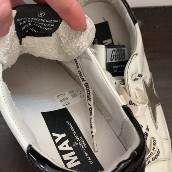 GOLDEN GOOSE MAY SNEAKERS SIZE 39 - Picture 7 of 7